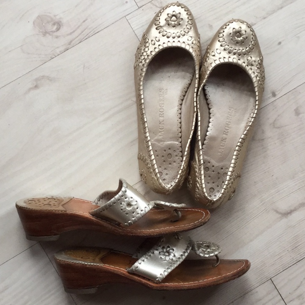 Jack Rogers shoe lot.-